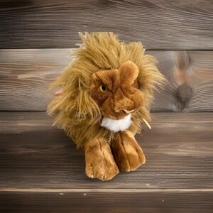 Folkmanis Lion Puppet Full Body Plush Large‎ King 17" Pretend Preowned Tags On